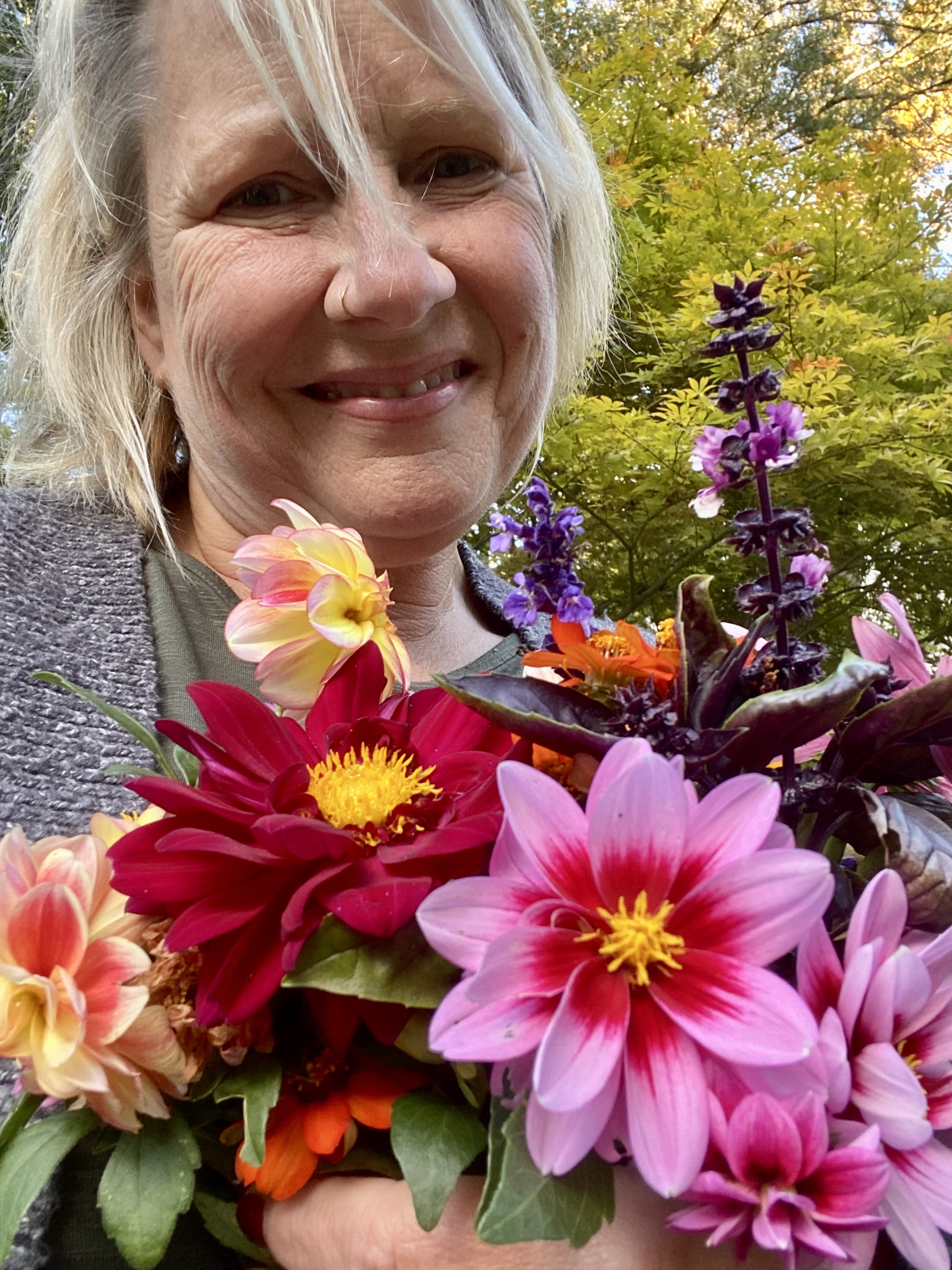 Susan, the creator of Posts From The Garden